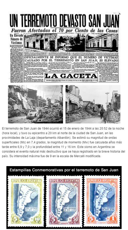 Terremoto de SAn Juan en 1944